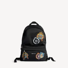 Explorer-Rucksack für Herren in Schwarz/Mehrfarbig
