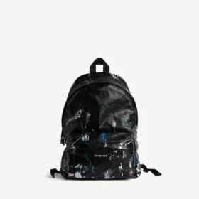 Explorer-Rucksack für Herren in Schwarz/Mehrfarbig