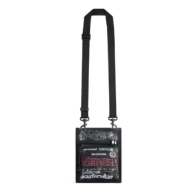 Explorer Small Pouch mit Riemen, DIY-Metall-Allover-Design „Black“ 6559822AAX61000