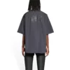 Fashion Institute Kurzarmhemd, weite Passform „Dark Grey“ 703846TYB181270