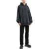Fashion Institute Oversize-Hoodie „Washed Black“ 697879TMVK18190