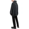Fashion Institute Oversize-Hoodie „Washed Black“ 697879TMVK18190