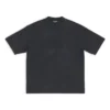 Fashion Institute T-Shirt, mittlere Passform, „Washed Black“ 612966TMVH68190