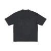 Fashion Institute T-Shirt, mittlere Passform, „Washed Black“ 612966TMVH68190