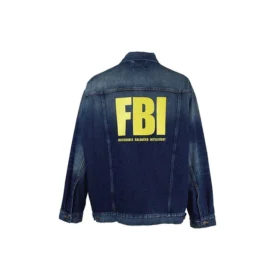 FBI-Denim-Jacke „Blue“ 681690TJW754021