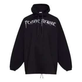 „Femme Fatale“ Oversized-Hoodie „Black“ 482217TTK141000