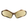 Fennec Oval Sonnenbrille „Bronze“ 768054T00072681