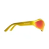 Fennec Oval Sonnenbrille „Yellow Red“ 768054T00077037