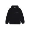 Fleece-Sport-Hoodie Schwarz 641529TJVE51000