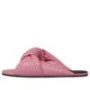 Fließende Leder-Pantoletten „Pink“ 636576WA2M05048
