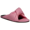 Fließende Leder-Pantoletten „Pink“ 636576WA2M05048