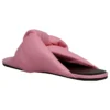 Fließende Leder-Pantoletten „Pink“ 636576WA2M05048