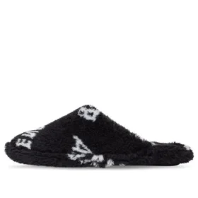 Furry-Slides „Allover-Logo – Schwarz“ 699675W2B411090