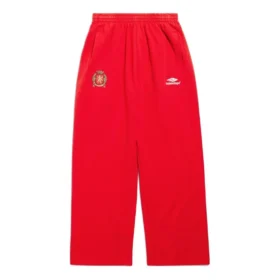 Fußball-Baggy-Jogginghose „Rot-Weiß“ 777708TPVW36643