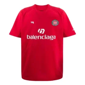 Fußball-T-Shirt Oversized „Rot-Weiß“ 641658TJV516540