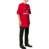 Fußball-T-Shirt Oversized „Rot-Weiß“ 641658TJV516540