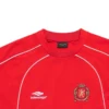 Fußball-T-Shirt Oversized „Rot-Weiß“ 777705TPVV36643