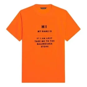 FW21 Elastische Slim-Fit-Kurzarm-Shorts Orange 661705TKVH57513