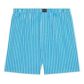 FW21 Gestreifte Shorts „Blue“ 6583964A8B74900