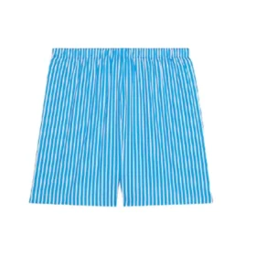 FW21 Gestreifte Shorts „Blue“ 6583964A8B74900