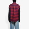 FW21 Langarm-Shirt Rot 658936TBM238521