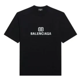 FW21 Retro-Logo-Aufdruck GS Schwarz 612966TKVI71070
