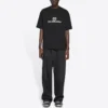 FW21 Retro-Logo-Aufdruck GS Schwarz 612966TKVI71070