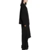FW23 Strickjacke „Schwarzer doppelseitiger Wollstrick“ 771671T16751000