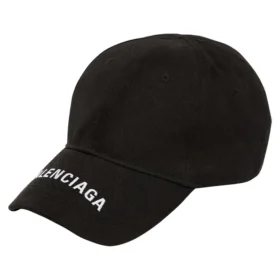 Gabardine-Hut mit gesticktem Logo BLGA-531588-410B7-BK Gabardine-Hut mit gesticktem Logo BLGA-531588-410B7-BK