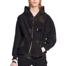 Gaffer-Hoodie mit Reißverschluss, schmale Passform „Schwarz Weiß Rot“ 720424-TNVK5-1089 Gaffer-Hoodie mit Reißverschluss, schmale Passform „Schwarz Weiß Rot“ 720424-TNVK5-1089