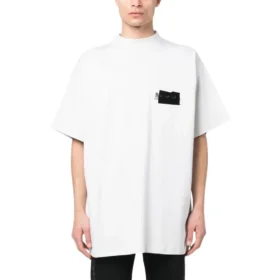 Gaffer Logo Large Fit T-Shirt „Ecru“ 712398TNVG19592