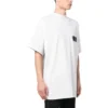 Gaffer Logo Large Fit T-Shirt „Ecru“ 712398TNVG19592