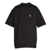 Gaffer-T-Shirt, Large Fit „Schwarz“ 641675TNVG11089