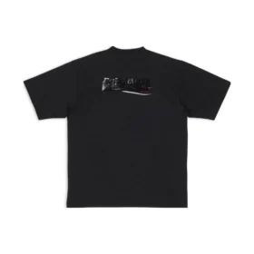 Gaffer-T-Shirt, Large Fit „Schwarz“ 641675TNVG11089
