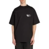 Gaffer-T-Shirt, Large Fit „Schwarz“ 641675TNVG11089