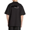 Gaffer-T-Shirt, Large Fit „Schwarz“ 641675TNVG11089