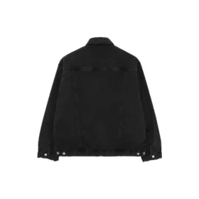 Gepolsterte japanische Denim-Jacke „Schwarz“ 681689TIWA21440