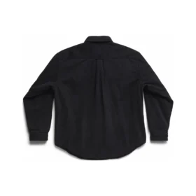 Gepolstertes Hemd, Large Fit „Schwarz“ 719305TNW111700