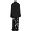 Gepolstertes Hemd, Large Fit „Schwarz“ 719305TNW111700