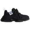 Ginza Triple S Sneaker „Schwarz“ 536737W3TJC1000