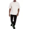go Luxury Rundhals-Unisex-Baumwoll-T-Shirt mit kurzen Ärmeln, Weiß 612966TIVG59055
