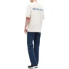 go Luxury Rundhals-Unisex-Baumwoll-T-Shirt mit kurzen Ärmeln, Weiß 612966TIVG59055
