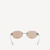 Gossip Oval AF Sonnenbrille in Dark Ruthenium/Braun Gossip Oval AF Sonnenbrille in Dark Ruthenium/Braun