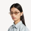 Gossip Oval AF Sonnenbrille in Dark Ruthenium/Braun Gossip Oval AF Sonnenbrille in Dark Ruthenium/Braun