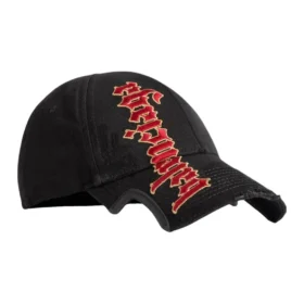 Gothic-Kappe ohne Verschluss „Black“ 8465044F7B51000