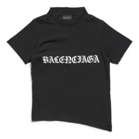 Gothic-T-Shirt (geschrumpft) „Black White“ 788246TQVJ51569