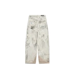 Graffiti-Baggy-Hose „Grey“ 745223TBP475411