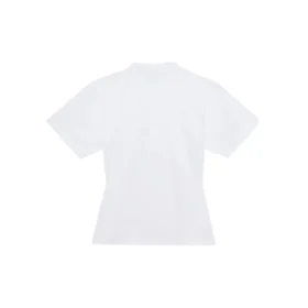 Graffiti-Logo-T-Shirt mit kurzen Ärmeln, weiß, 641590TJV969040