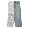 Grayscale Camo Hybrid Baggy-Hose „Light Blue“ 786645TQW556379