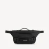 Große Herren-Army-Gürteltasche in Schwarz Große Herren-Army-Gürteltasche in Schwarz